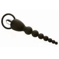 Adam & Eve Vibrating Silicone Anal Beads