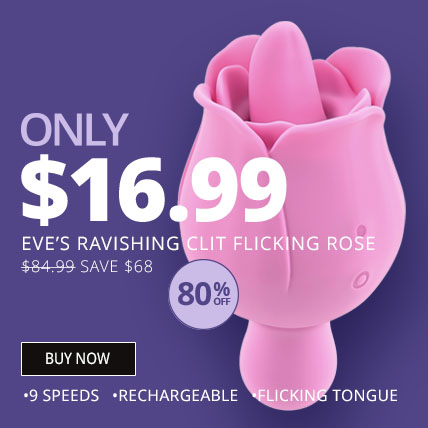 80% Off Eves Ravishing CLit Flicking Rose
