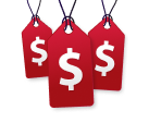 hanging sale tags