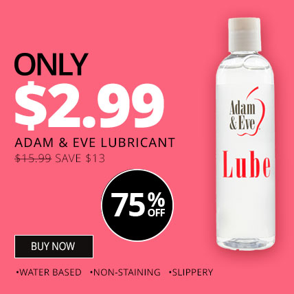 Adam & Eve Lubricant Only $2.99!