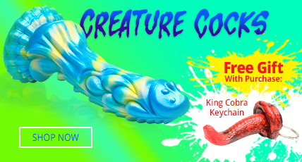 Shop Creature Cocks Free King Cobra Keychain With Purchase!