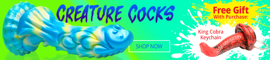 Shop Creature Cocks Free King Cobra Keychain With Purchase!