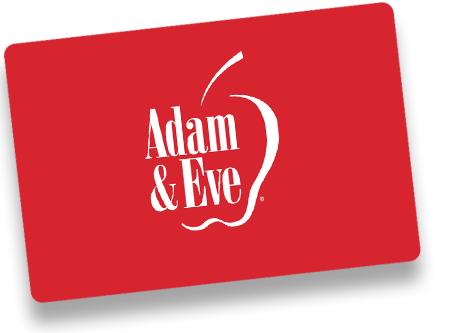 plain red adam and eve gift card