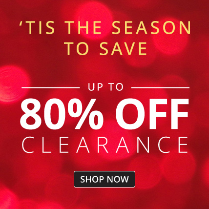 Tis The Season To Save Up To 80% Off Clearance!