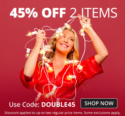 45% Off Up To Two Regular Price Items With Code DOUBLE45