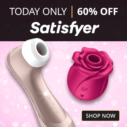 Today Only Shop 60% Off Satisfyer Sex Toys.