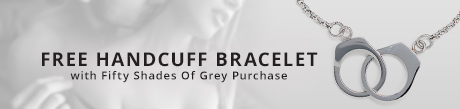 Free Handcuff Bracelet With Fifty Shades Of Grey Purchase