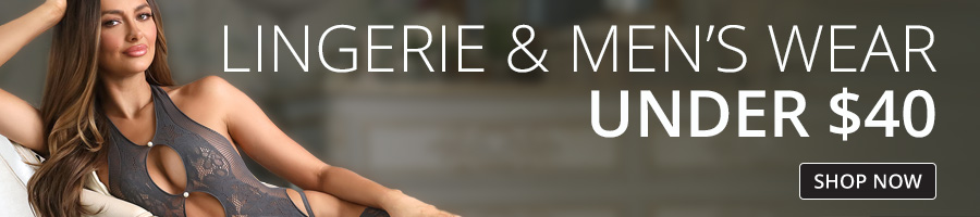 Shop Lingerie and Men's Wear Under $40