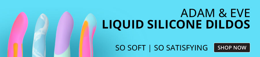 Shop Adam and Eve Liquid Silicone Dildos