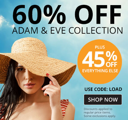 60% Off Adam & Eve Collection + 45% Off Everything Else with code LOAD