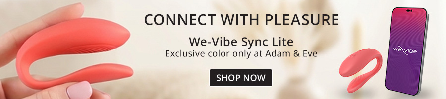 Shop Adam & Eve + We-Vibe Sync Lite!