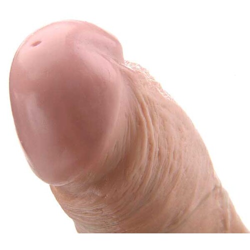 Emperor 7 Vibrating Dildo Close Up on Tip #2