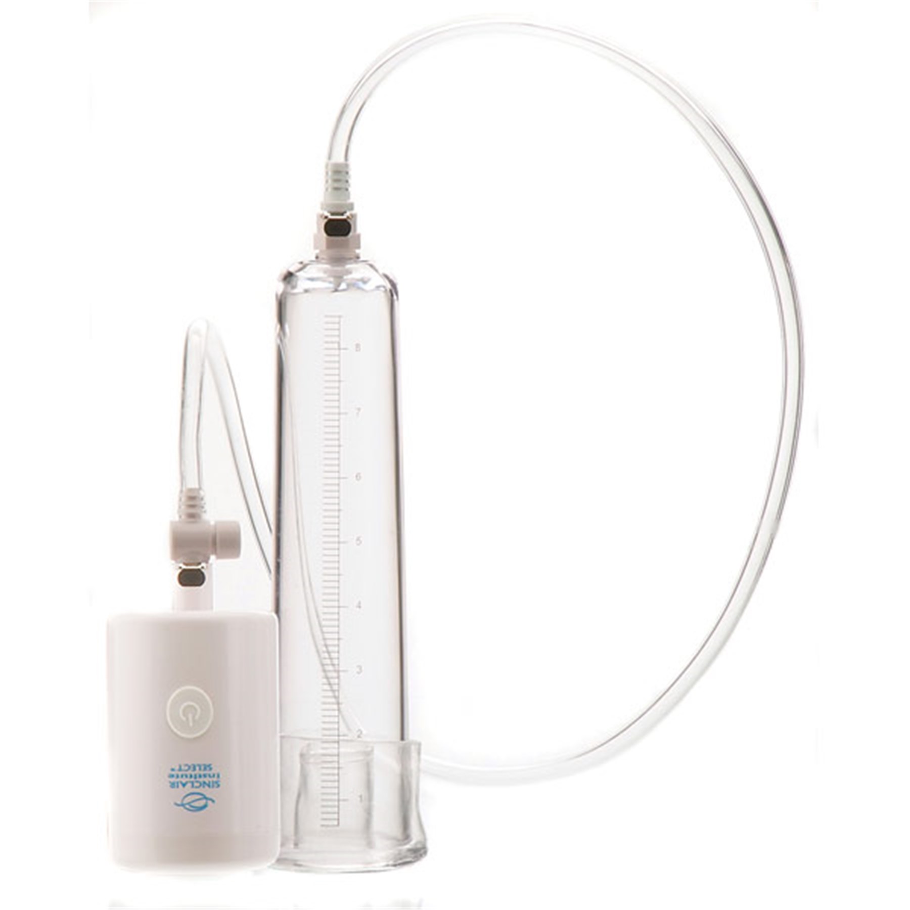 Sinclair Select Endow Power Pump System showing base with tubing and cylinder