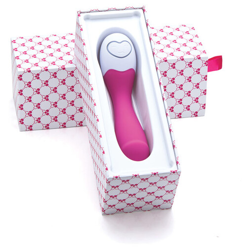 Lovelife Cuddle G-Spot Massager massager sitting in box - Pink