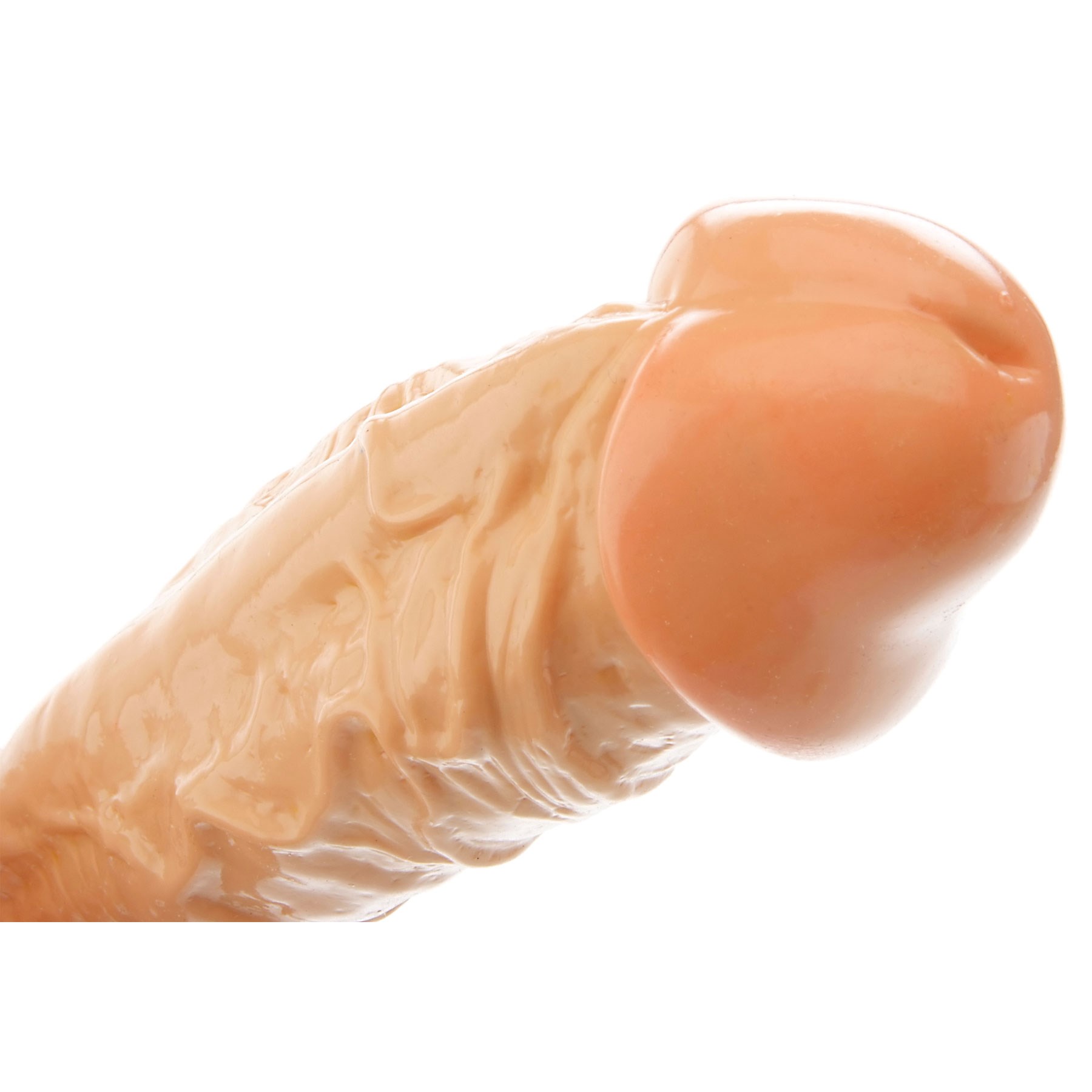 Adam's 10 Inch Dildo close up of head of dildo