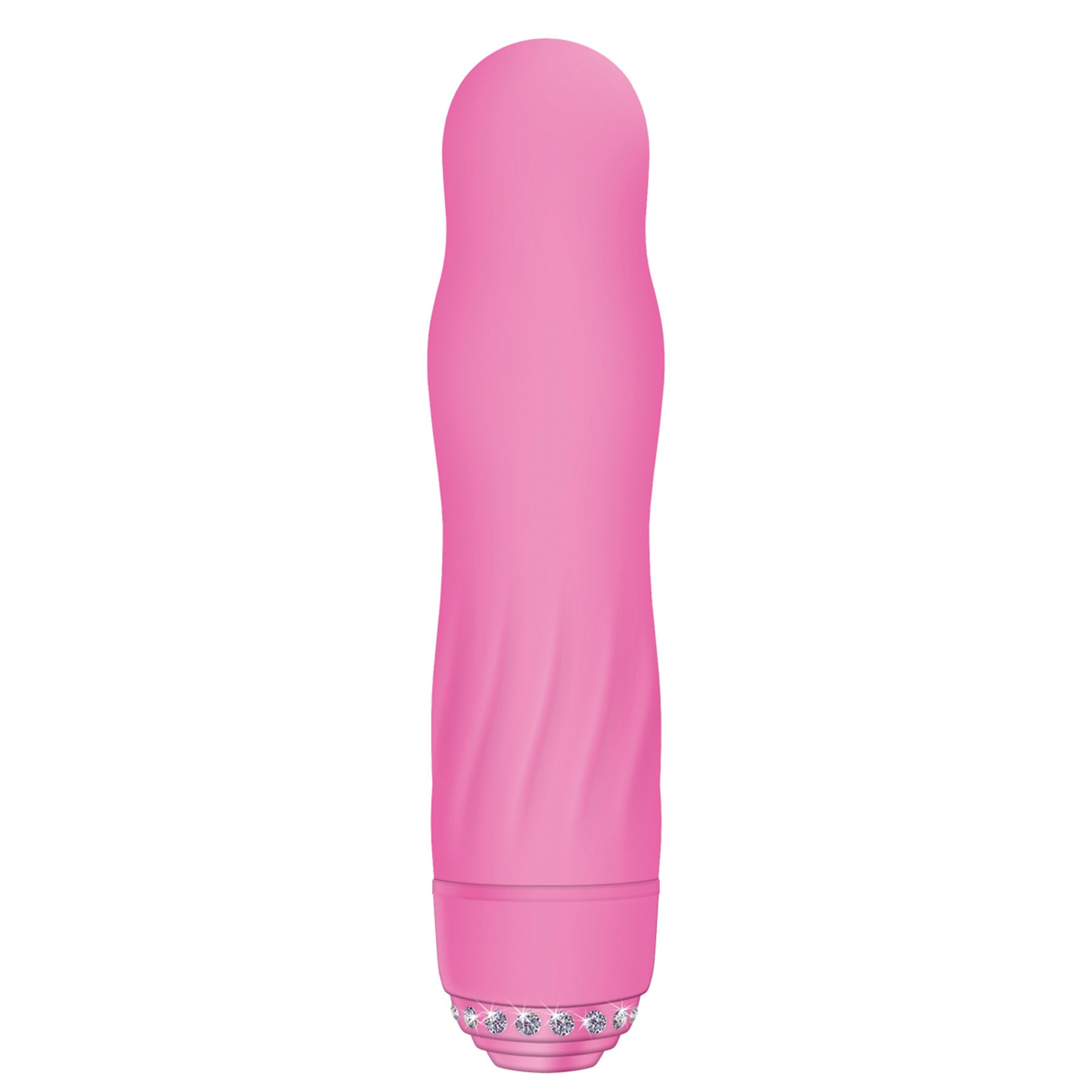 A&E Silicone Diamond Darling Vibrator pink