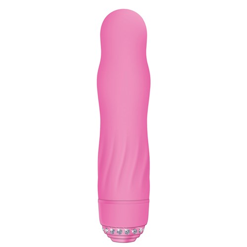 A&E Silicone Diamond Darling Vibrator pink