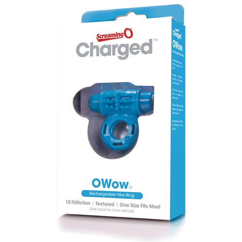 Charged O Wow Vibe Ring box
