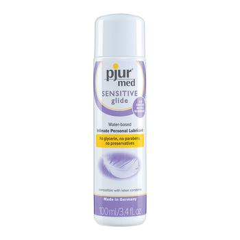 Pjur Med Sensitive Water-Based Lubricant bottle shot