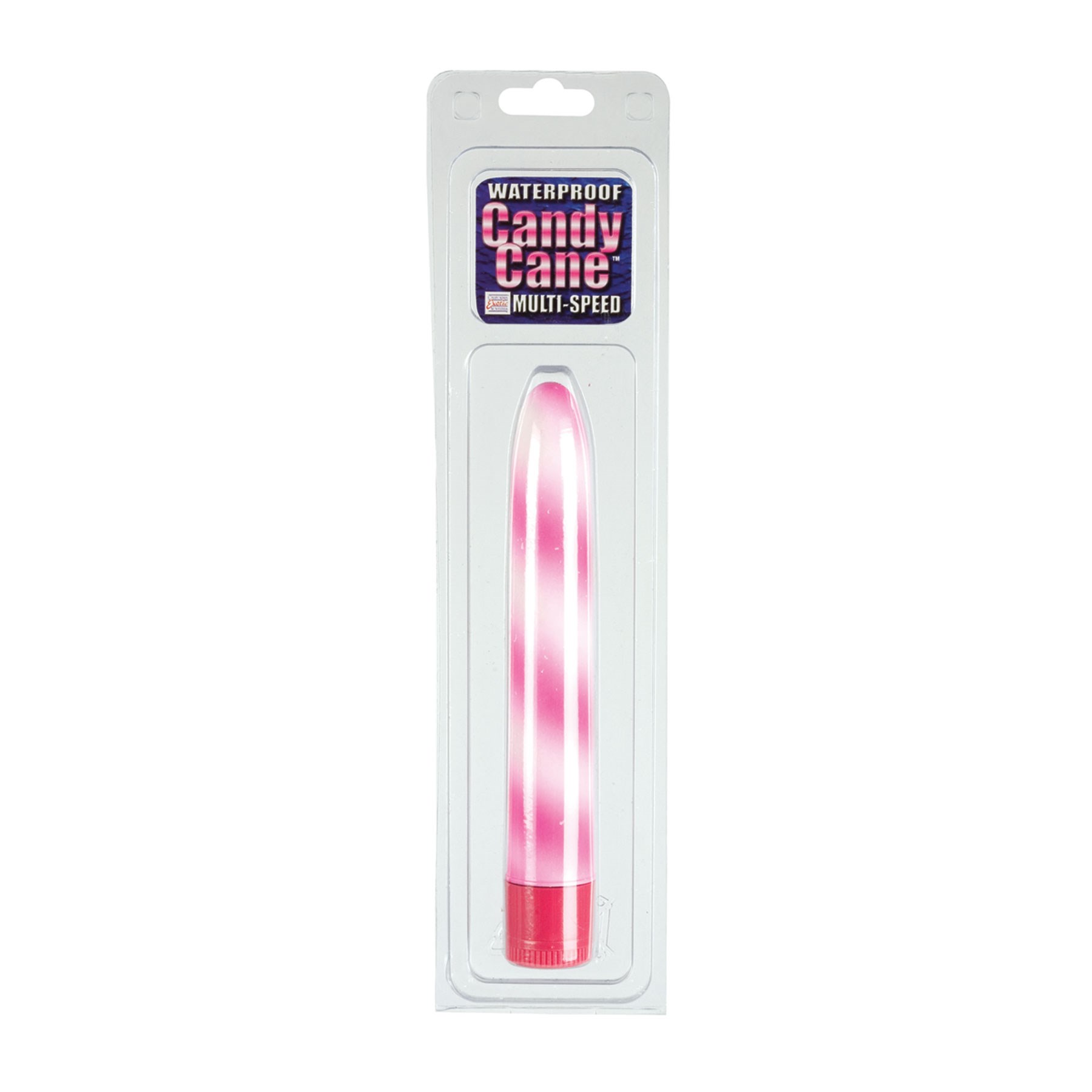 Candy Cane Waterproof Vibrator package
