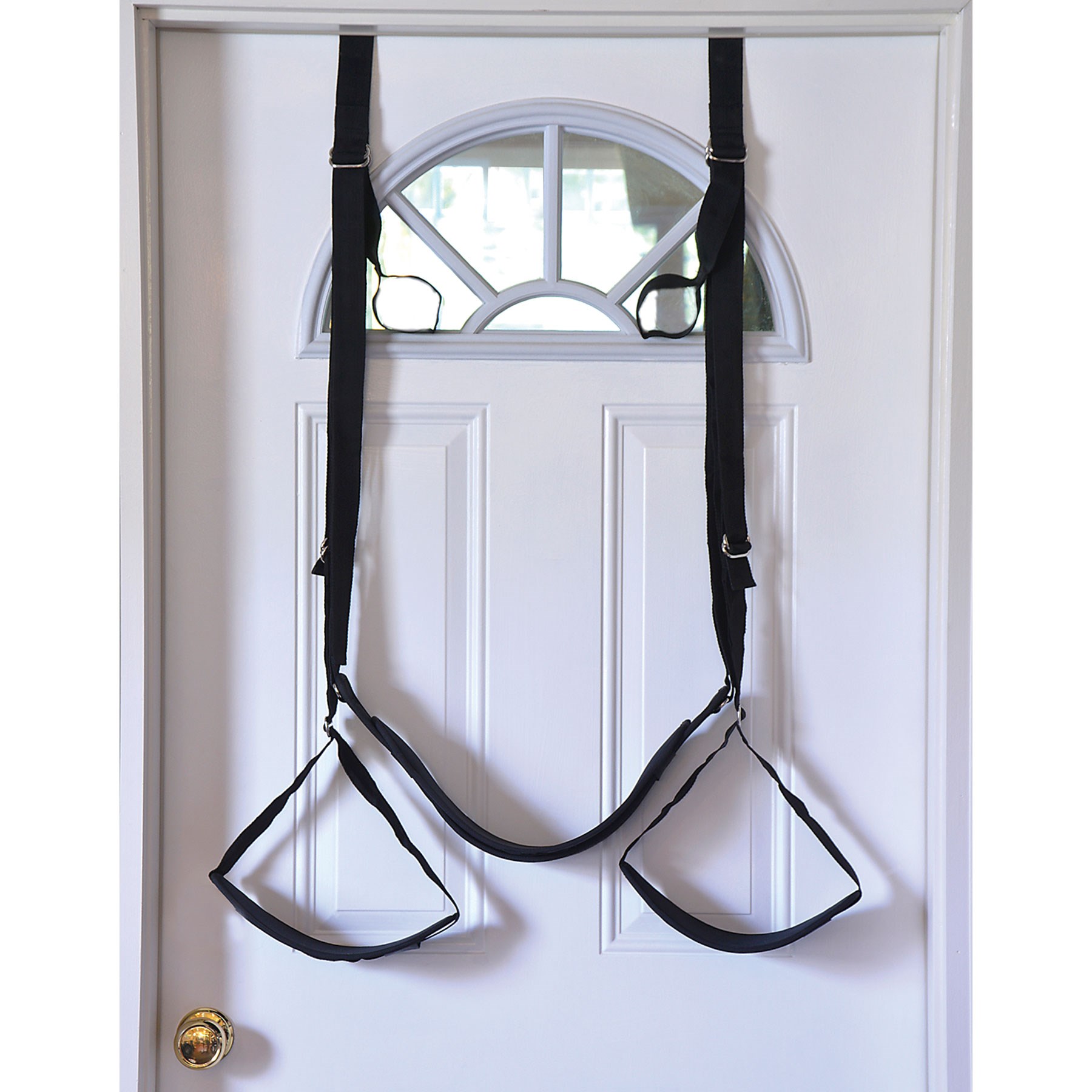 A&E Naughty Couples Door Swing hanging on door