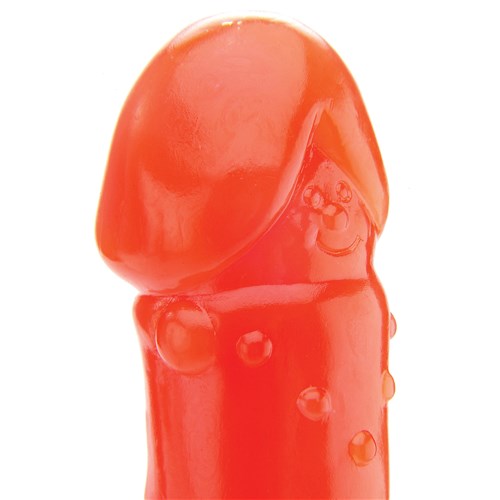 Deluxe Rotating Wallbangers Rabbit Vibrator close up of head