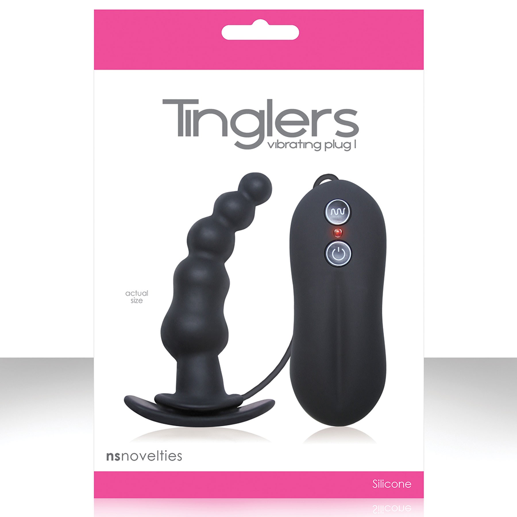 Tinglers Vibrating Butt Plug box