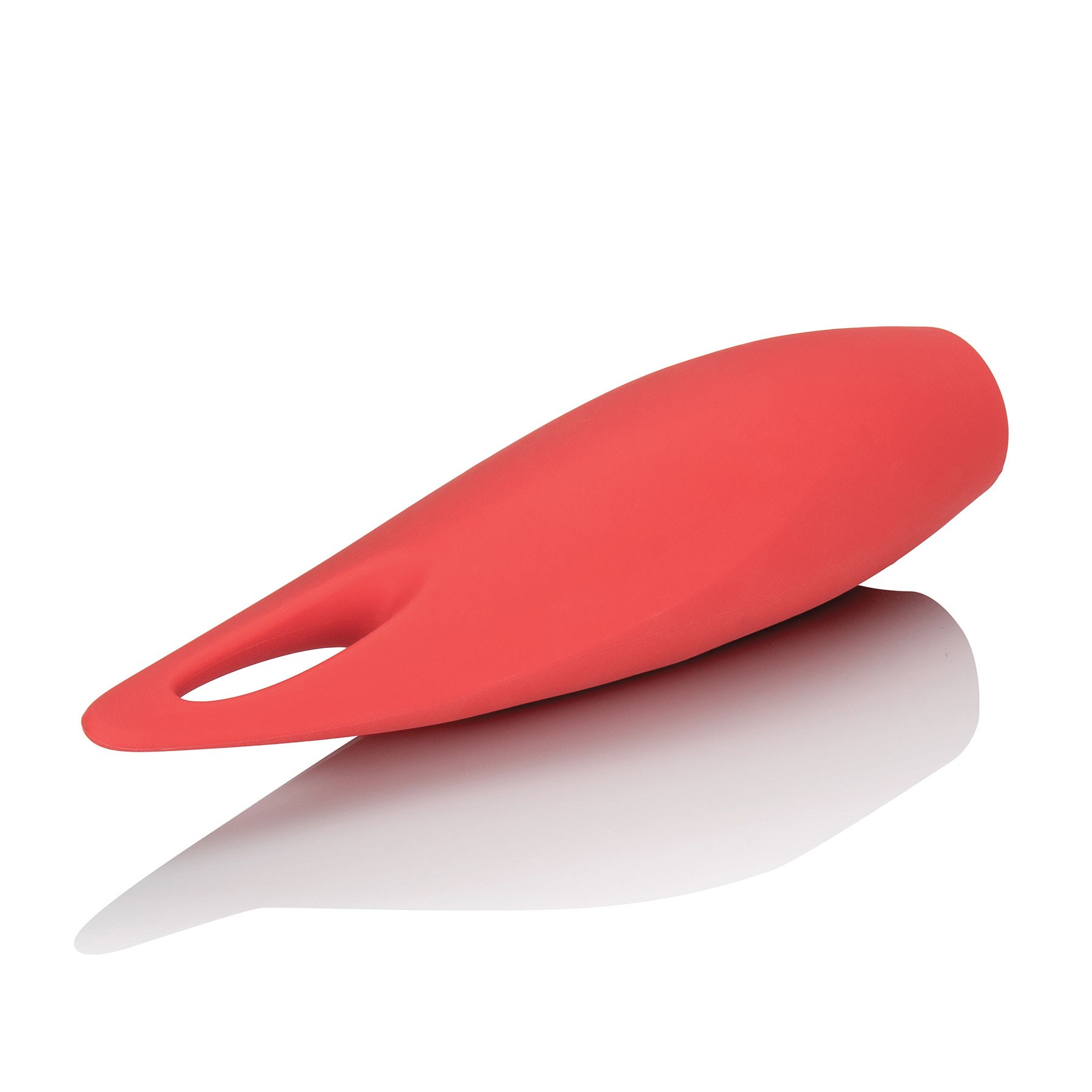 Red Hot Spark Clitoral Vibe laying on table