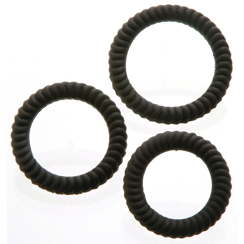 Ultra Sweller Penis Rings black