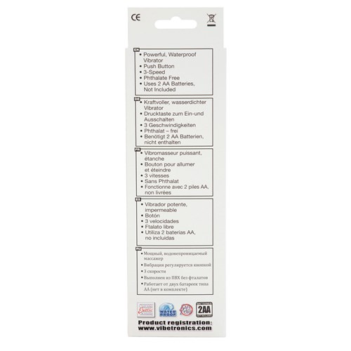 Power Stud Rod Vibrator back of box