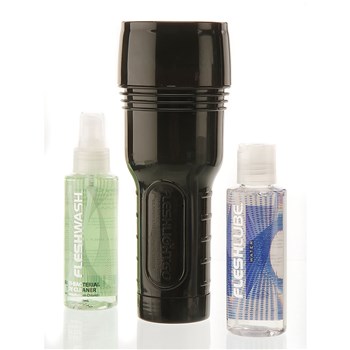 Fleshlight Go: Surge Pack including lube and cleaner