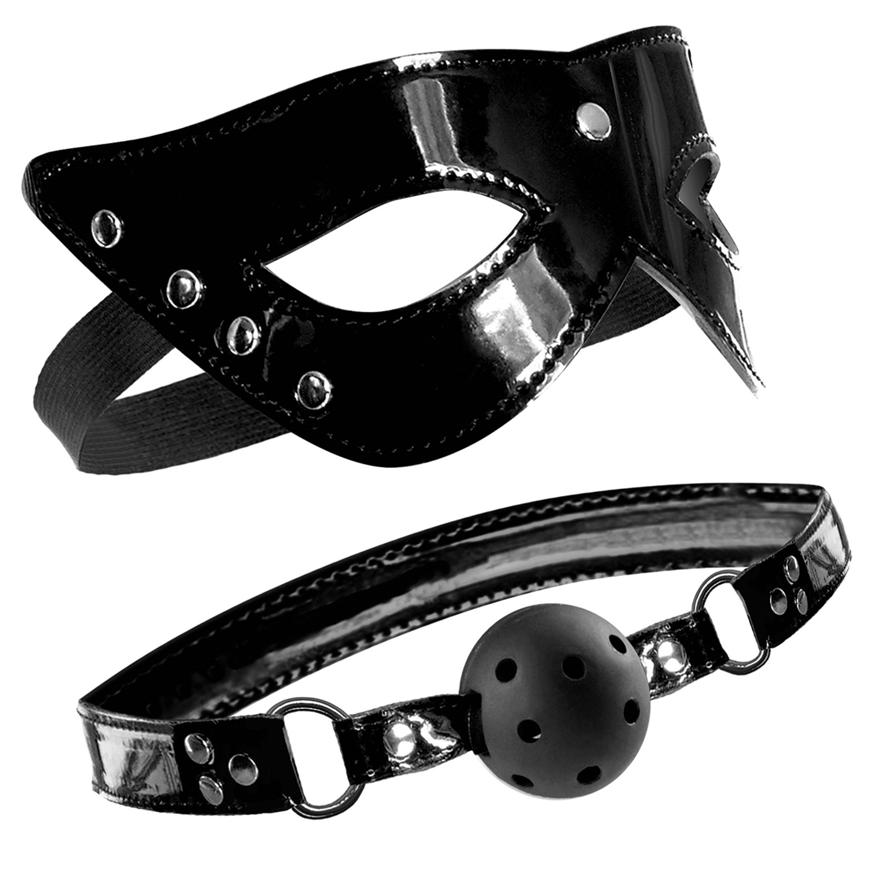 Fetish Fantasy Masquerade Mask & Ball Gag