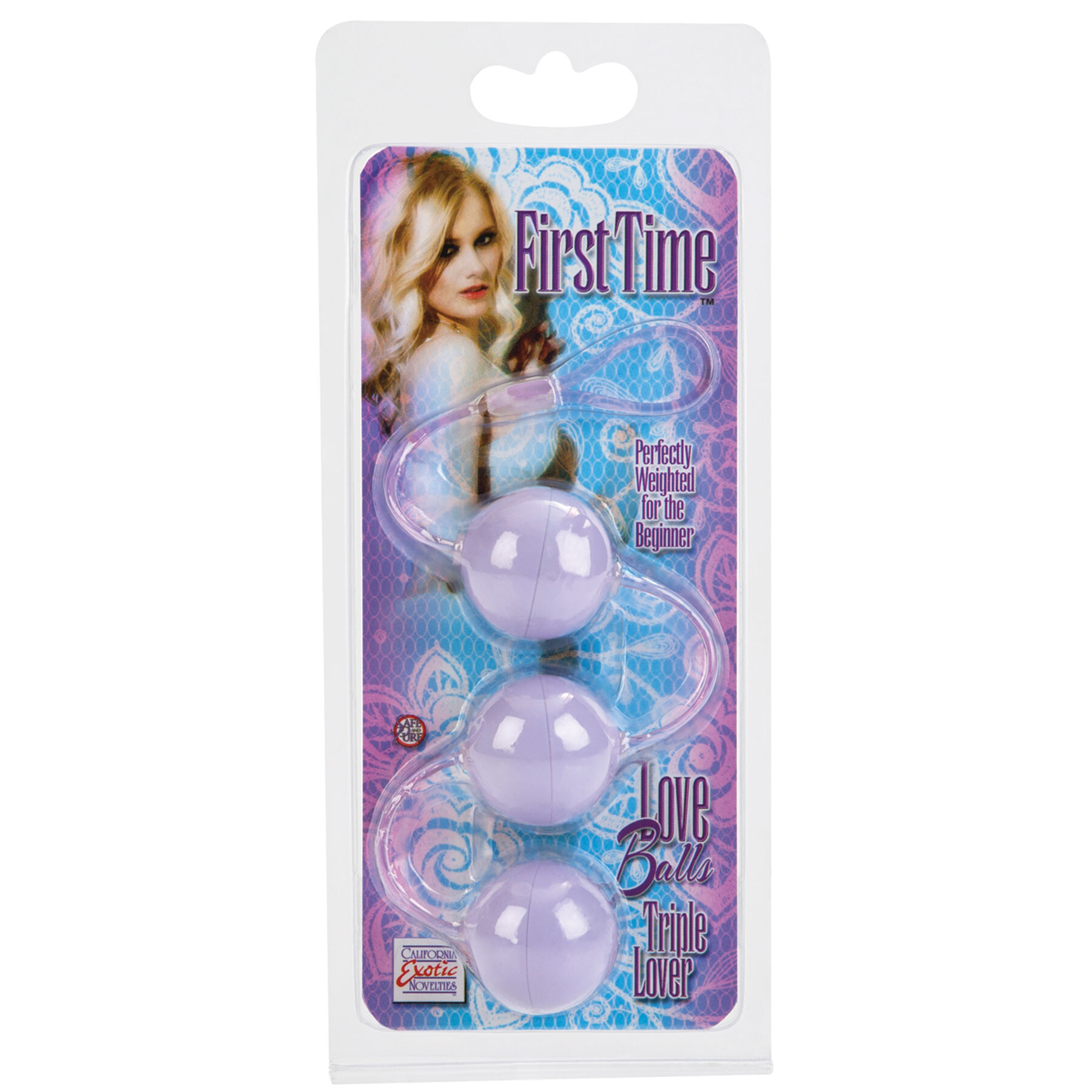 First Time Triple Love Balls front of package