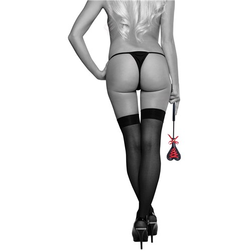 S&M Heart Beat Crop with model