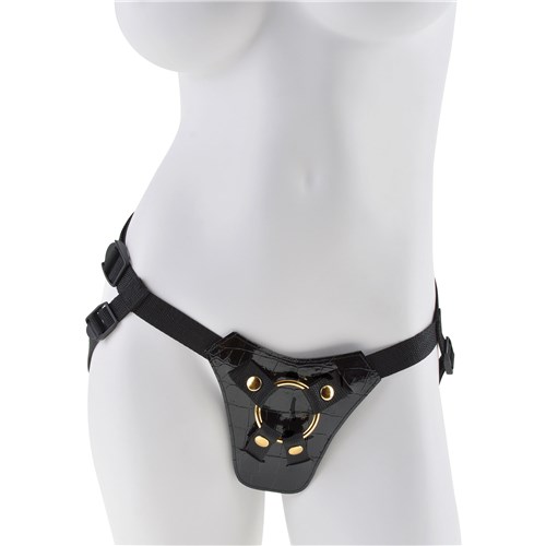 Fetish Fantasy Gold Strap On Set front view
