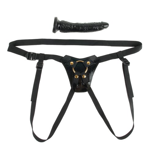 Fetish Fantasy Gold Strap On Set strap only