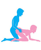 Basic Doggy Illustrated Sex Position