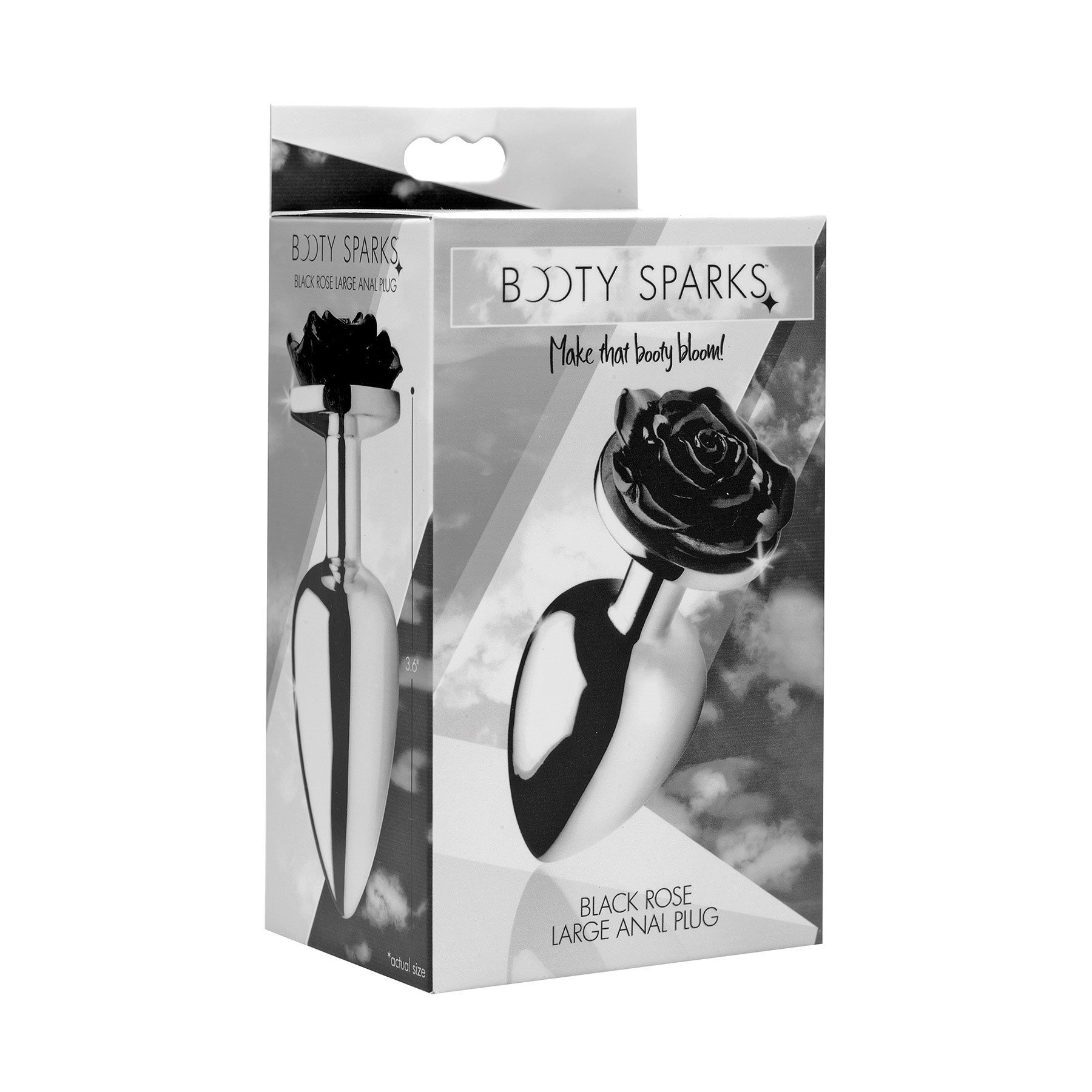 Booty Sparks Rose Anal Plug box