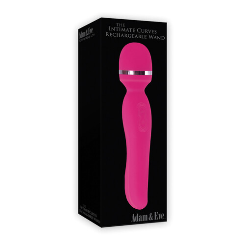 Adam & Eve Intimate Curves Rechargeable Wand box