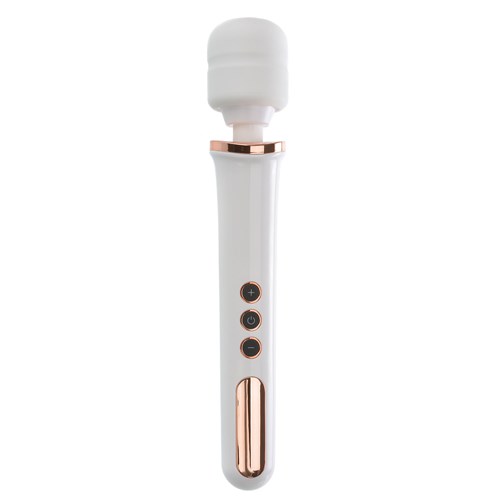 Adam & Eve Magic Massager Rechargeable Rose Edition controls