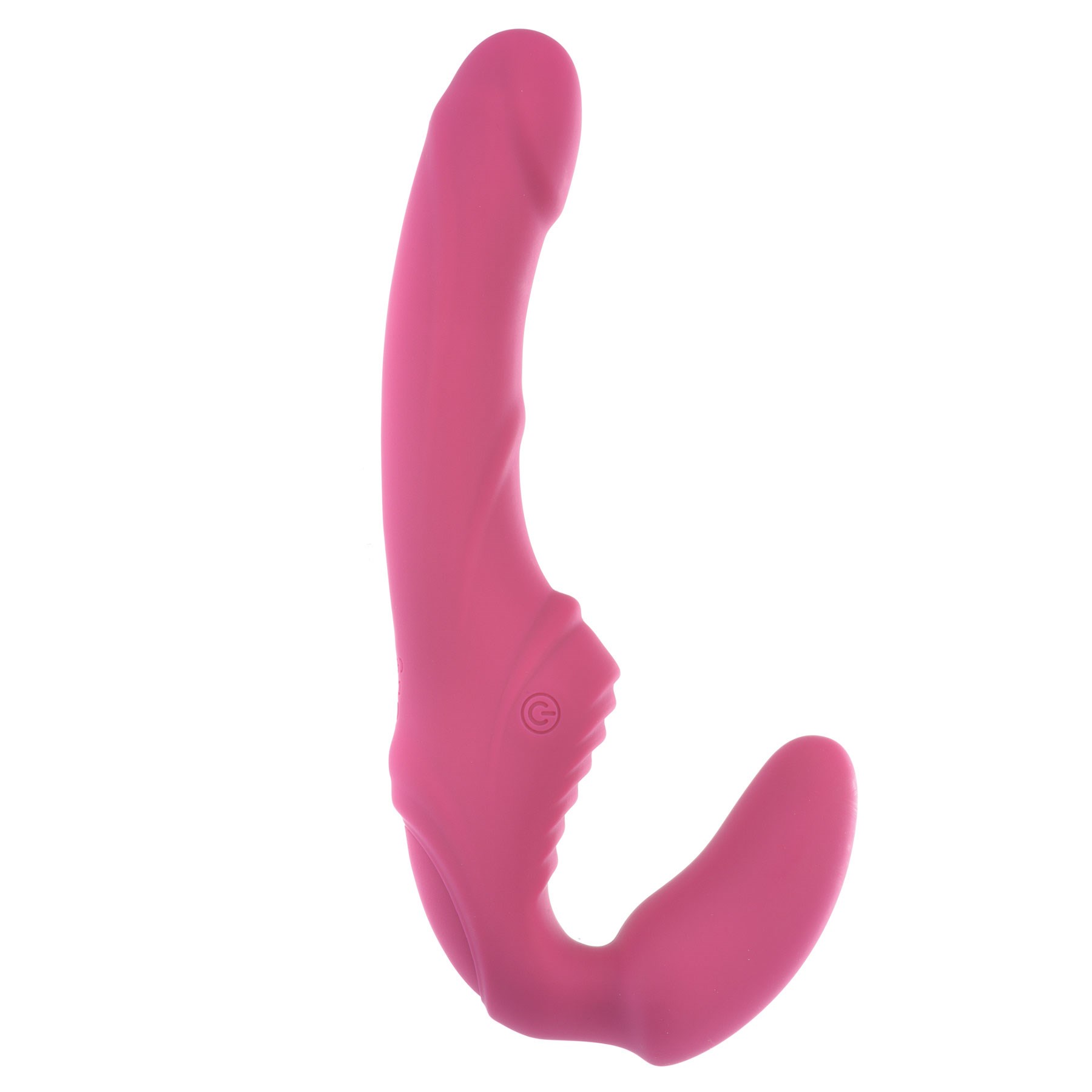 Eve's Vibrating Strapless Strap-On upright