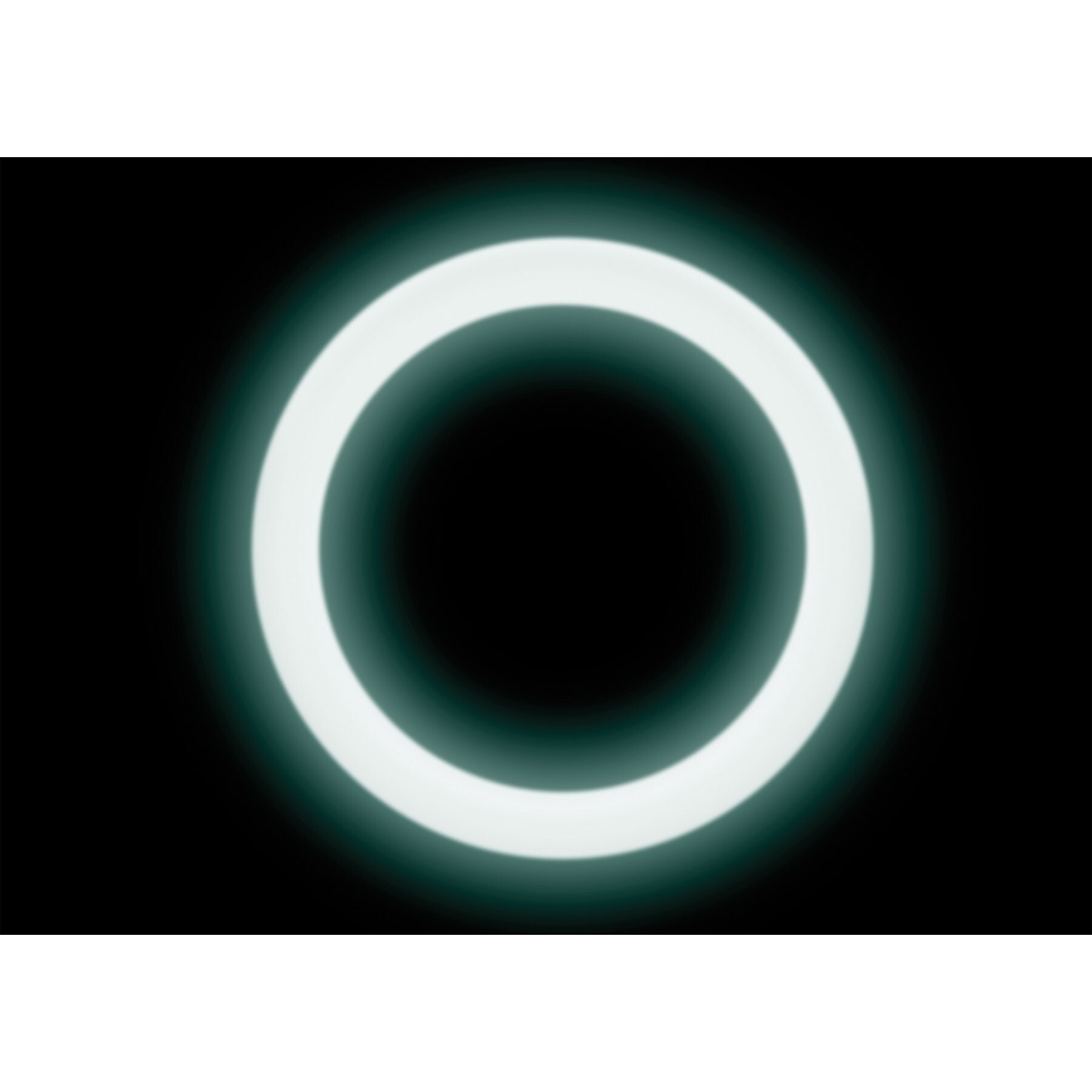 Performance Silicone Glo Cock Ring glowing