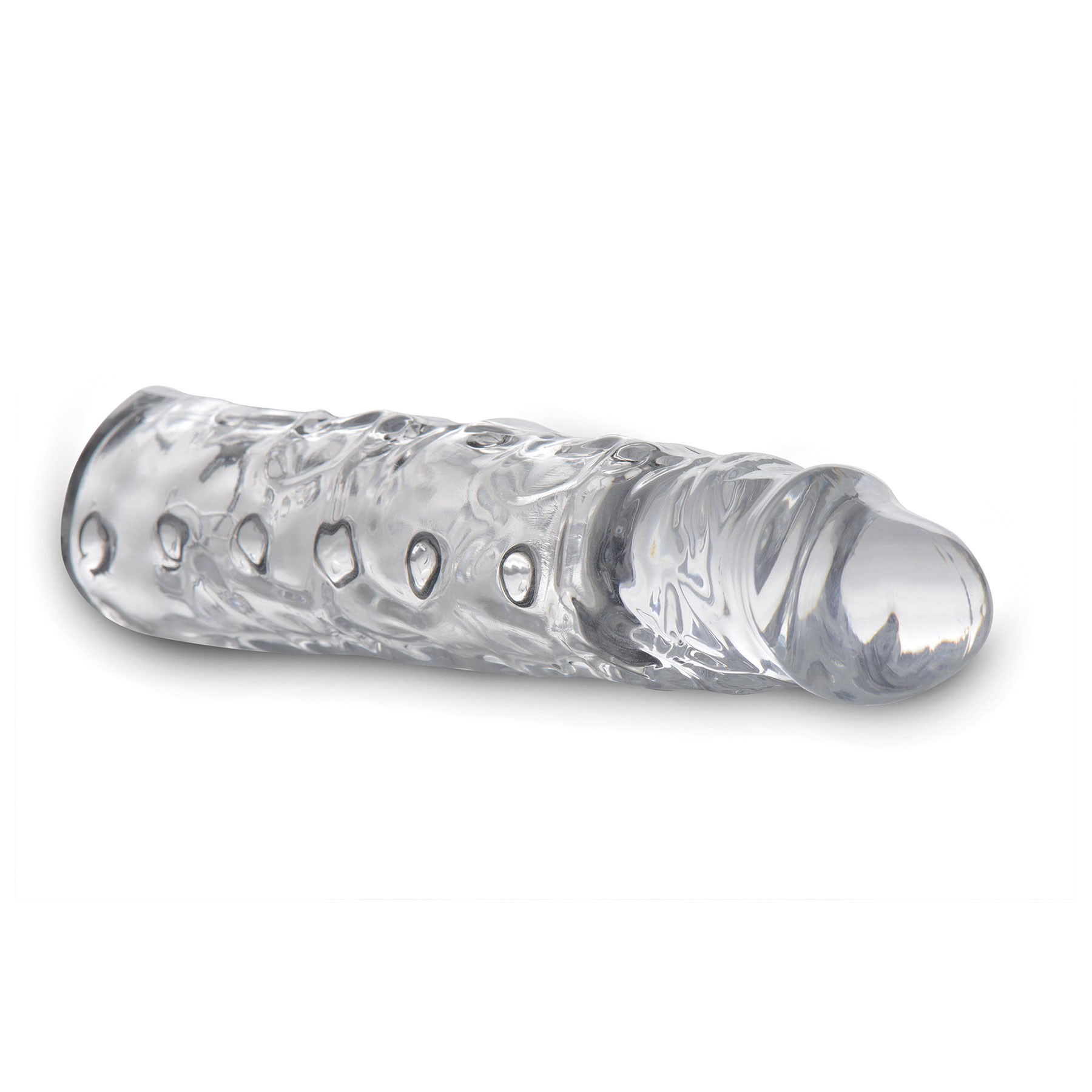3-Inch Penis Enhancer Sleeve clear side