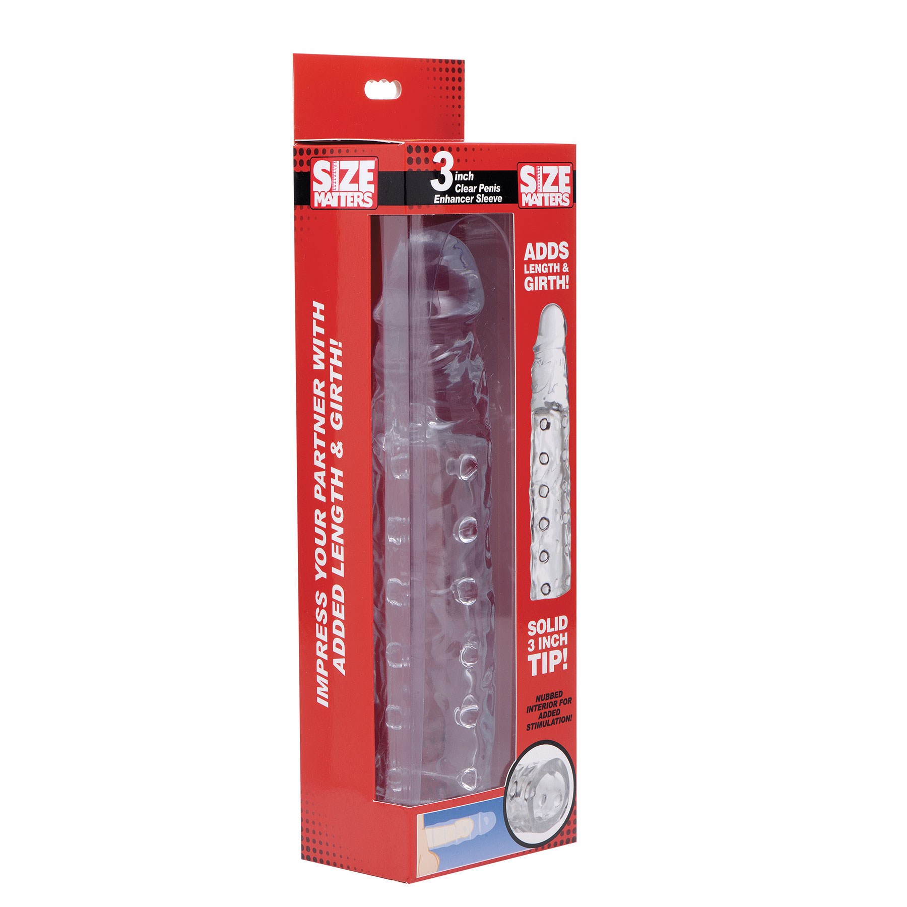 3-Inch Penis Enhancer Sleeve box
