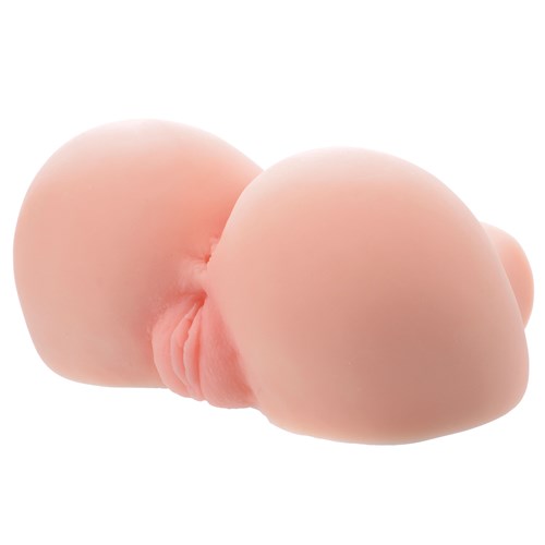 Doggie-Style Debbie Vibrating Stroker on table top