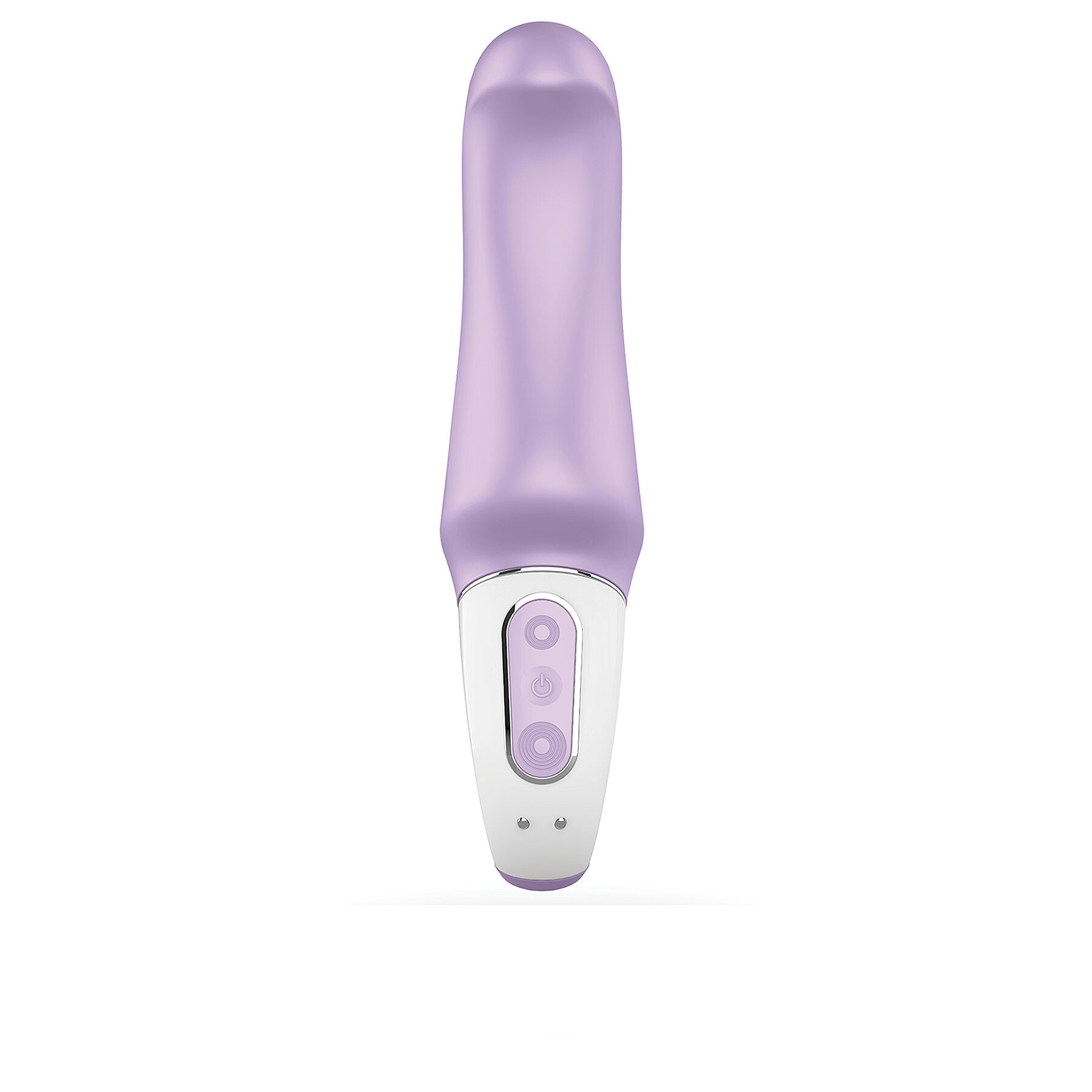 Satisfyer Charming Smile G-Spot Vibrator front view with contro;