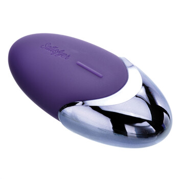 Satisfyer Purple Pleasure Lay-On Vibrator Laying Down