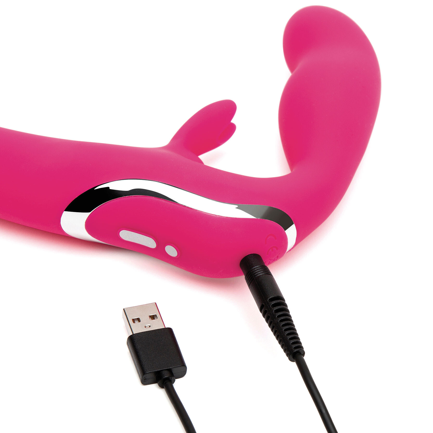 Happy Rabbit Strapless Strap on with charger