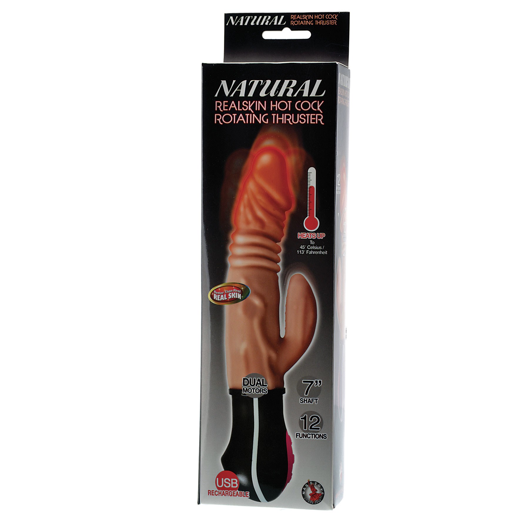 Real Skin Hotcock Rotating Thruster box
