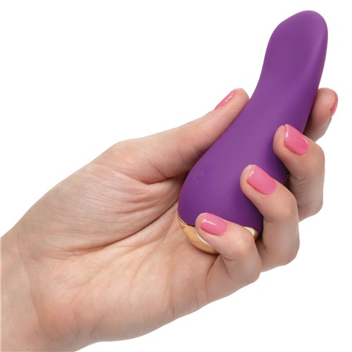 Slay #Love Me Clitoral Stimulator in hand